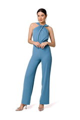 Elegant Open Shoulder Jumpsuit Makover