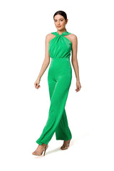 Elegant Open Shoulder Jumpsuit Makover