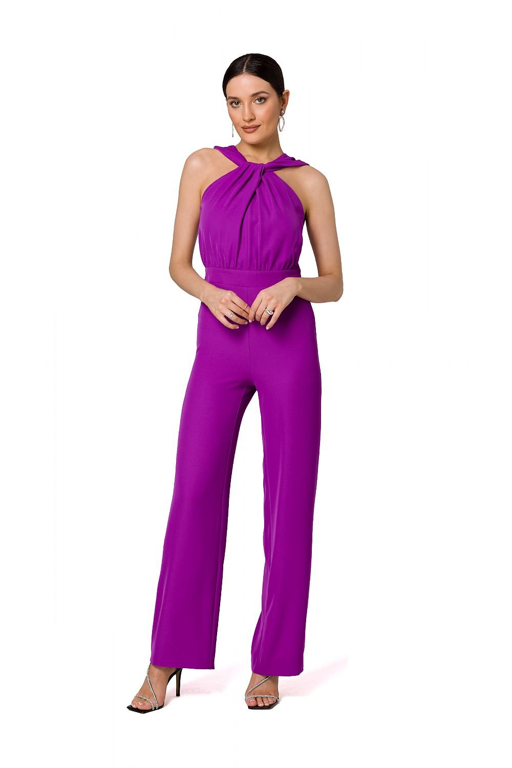 Elegant Open Shoulder Jumpsuit Makover