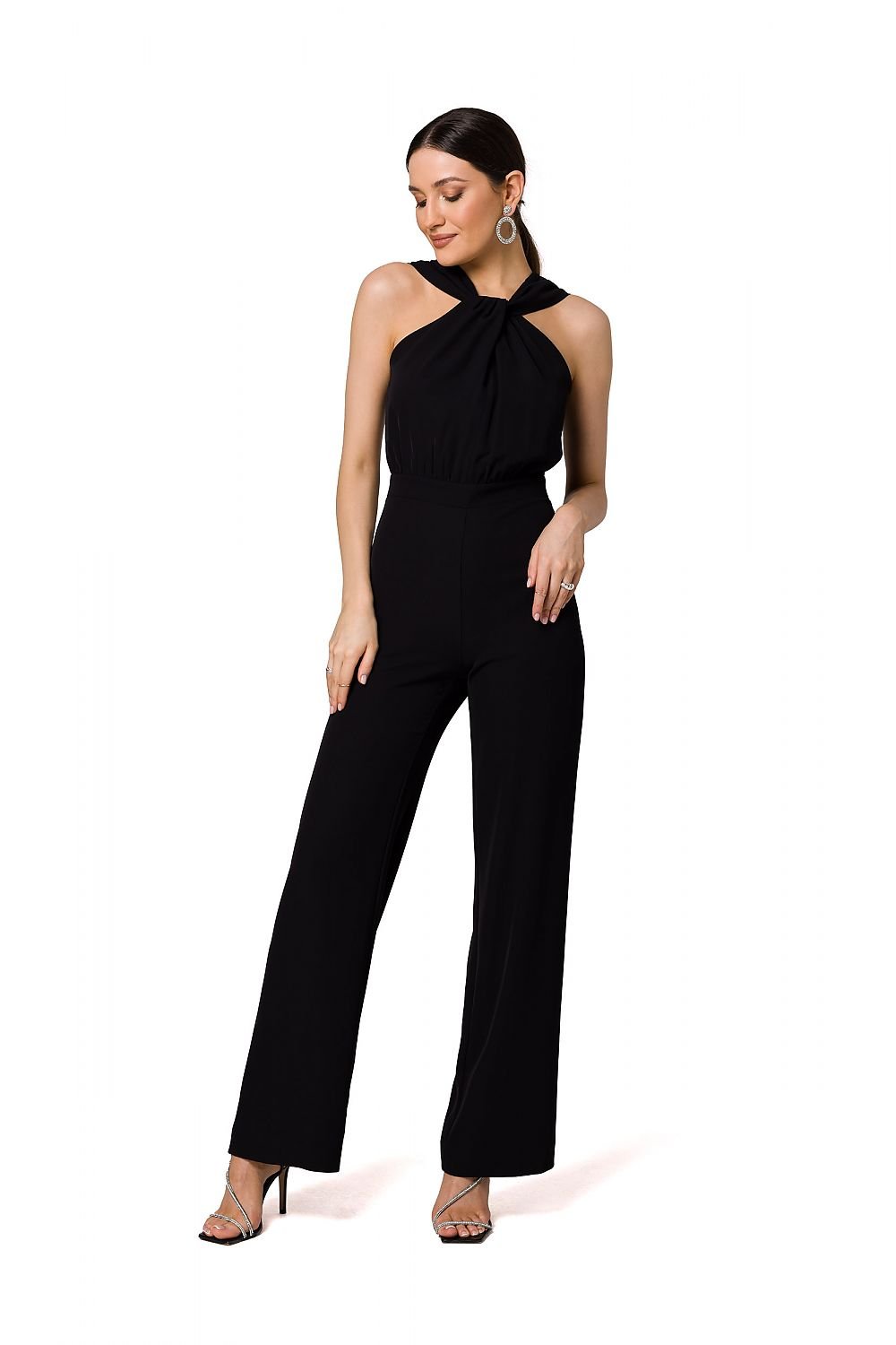 Elegant Open Shoulder Jumpsuit Makover