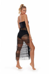 Boho Black Lace Pareo Lupo Line