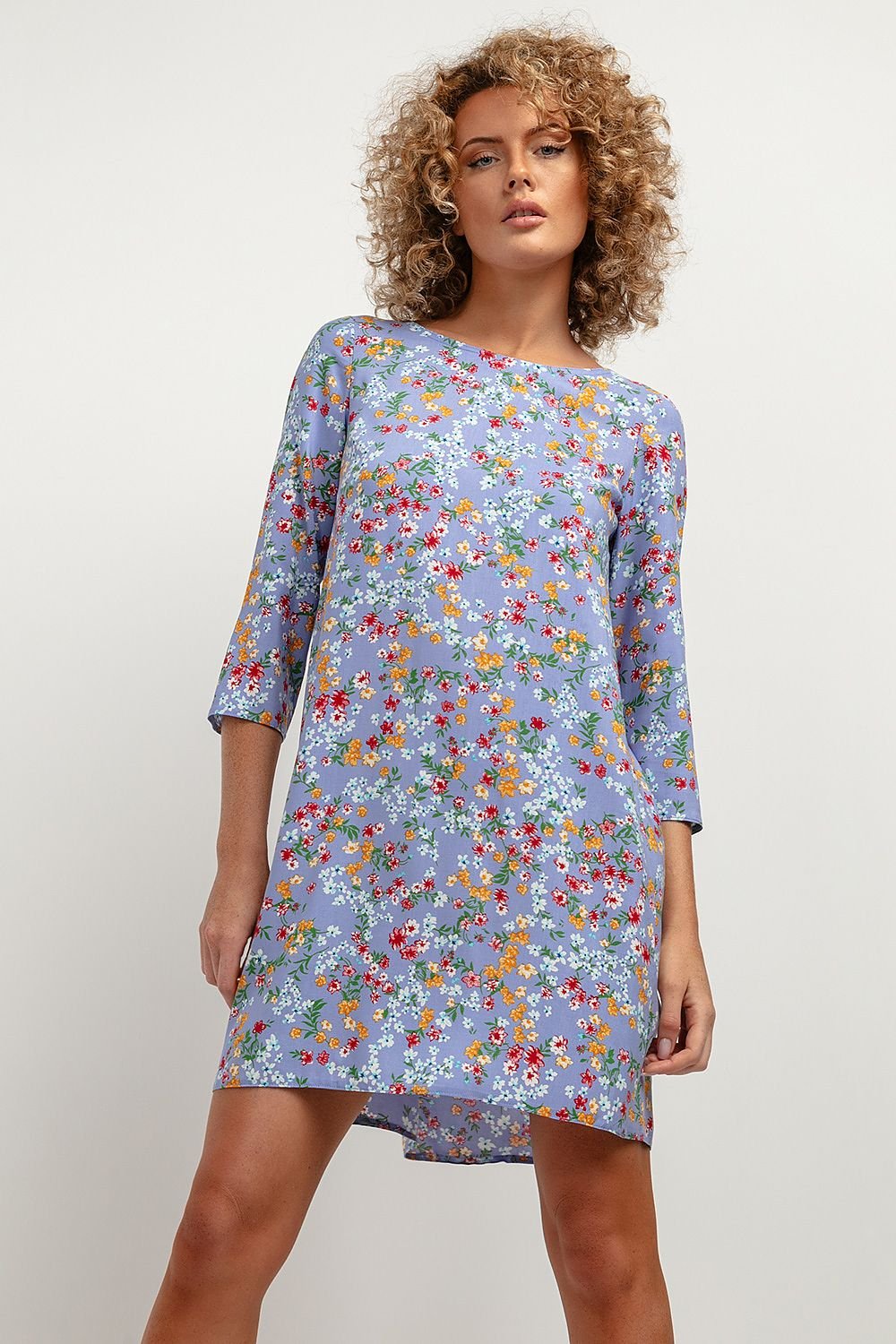 Chic Loose Patterned Daydress Tessita