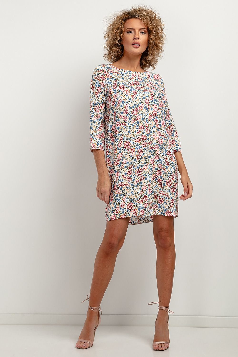 Chic Loose Patterned Daydress Tessita