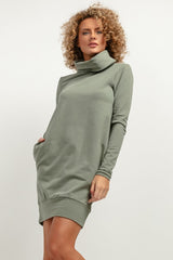 Comfortable Sweatshirt Knit Daydress Tessita