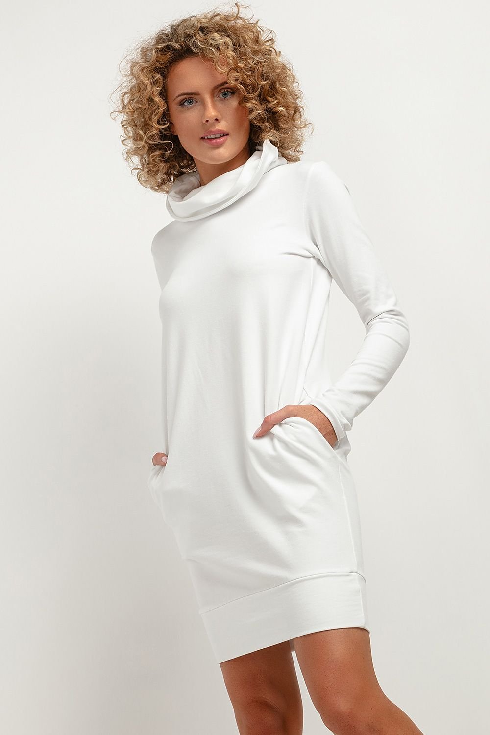 Comfortable Sweatshirt Knit Daydress Tessita