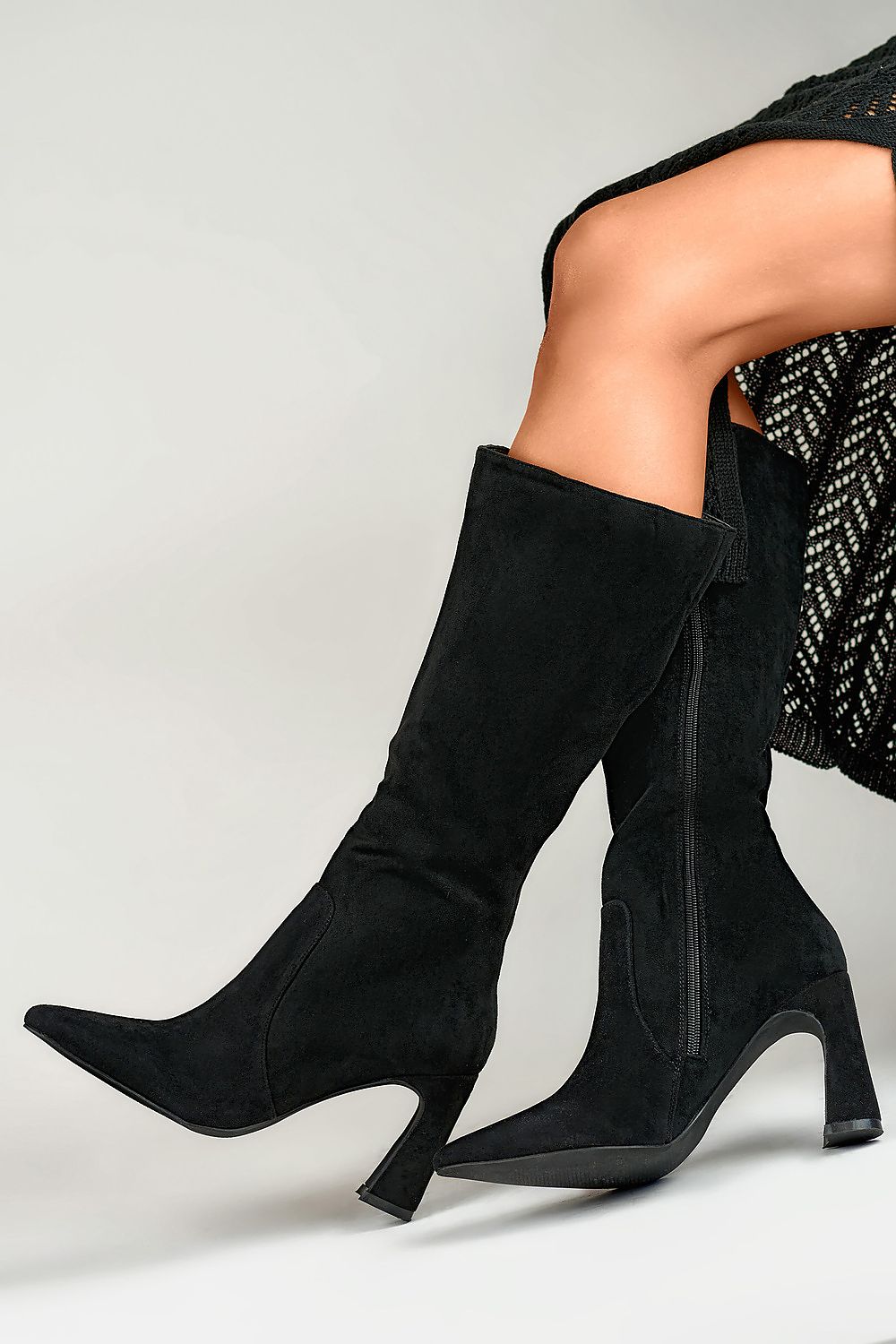 Stylish Knee-High Heel Boots PRIMO