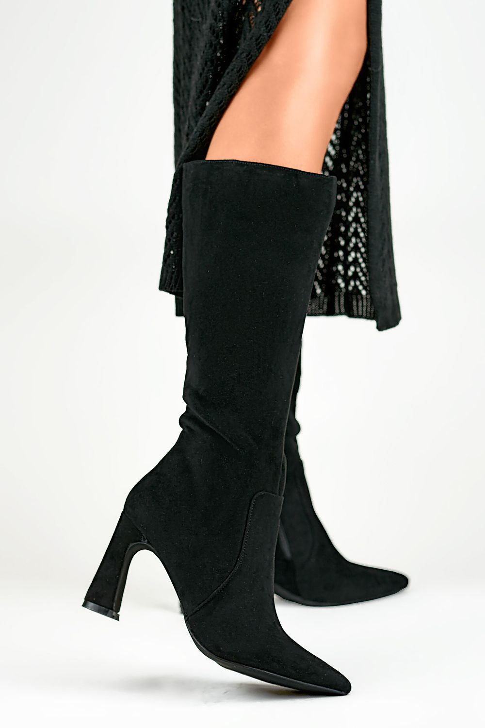 Stylish Knee-High Heel Boots PRIMO