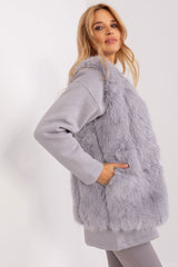 Soft Polyester Fur Vest Everyday Style