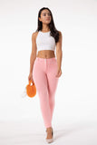 I'm The Princess Hot Buttoned Light Pink Leggings for women