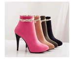 Head-Over-Heels Bow Boots for women