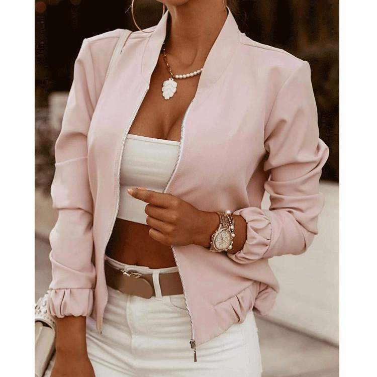 Obsessed With Me Long Sleeved Zipped Jacket for women