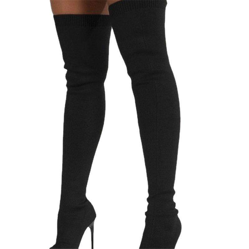Step On His Face Over-The-Knee Boots for women