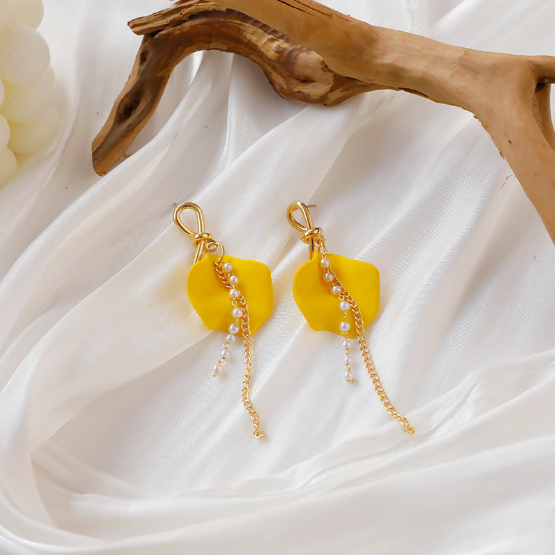 You're My Sunshine Stylish Yellow Earrings style 11 for women